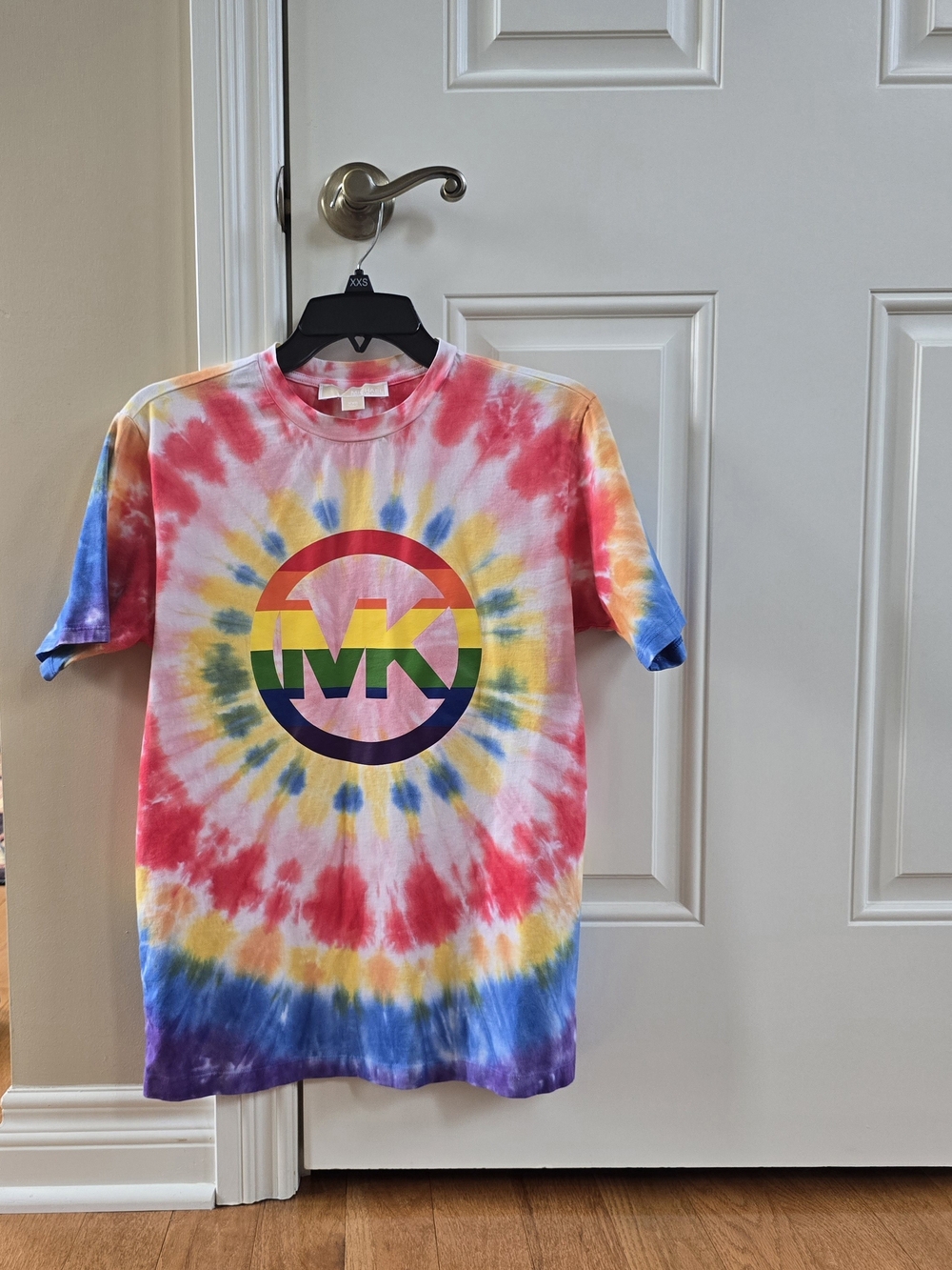 Michael Kors Multicolor Tie-Dye Logo Tee